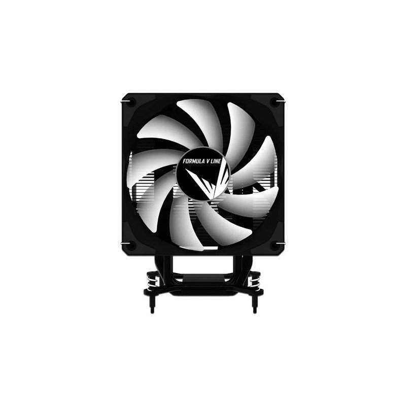 Disipador CPU Formula Ice Burg EX Black 120mm ARGB Cooler Alto Rendimiento 125x88x155mm
