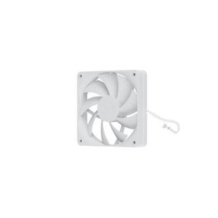 Kit 4 Ventiladores Hyte FA12 120mm PWM Snow White Blanco para Gabinete PC Alto Flujo de Aire