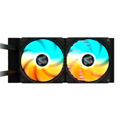 Ventilador CPU Gigabyte GME 240 ARGB 240mm Doble Fan Refrigeración Líquida Negro