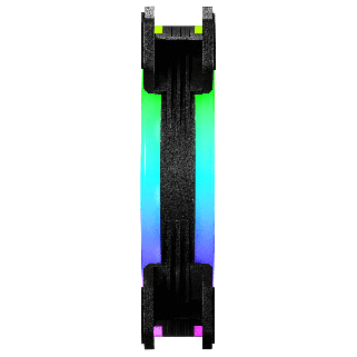 Ventilador Cooler Master MF120 S2 ARGB 120mm 3 Pines 16 LEDs para Gabinete MFW-B2DN-12NFA-S2