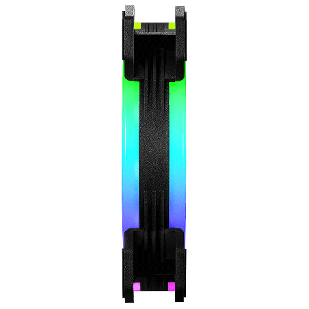 Ventilador Cooler Master MF120 S2 ARGB 120mm 3 Pines 16 LEDs para Gabinete MFW-B2DN-12NFA-S2