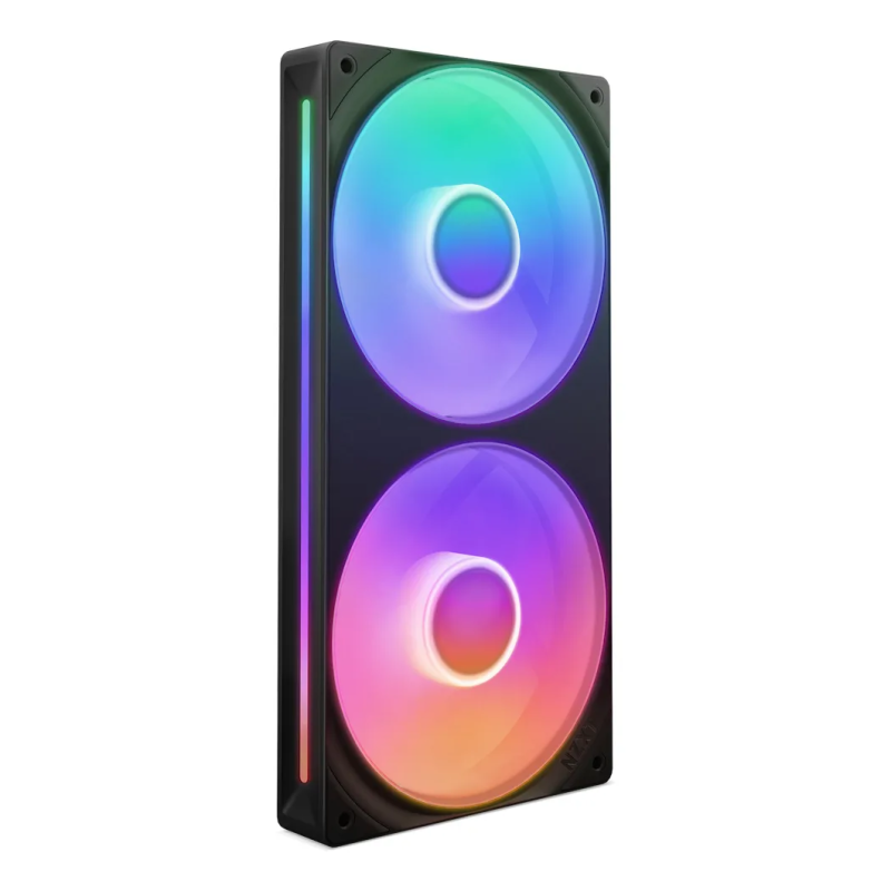 Kit ventiladores NZXT U240 Unibody RGB 240mm negro doble ventilador alto rendimiento Kit ventiladores NZXT U240 Unibody RGB 240mm negro doble ventilador alto rendimiento