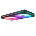 Ventilador NZXT U280 RGB 280mm negro Uni-Body para gabinete alto rendimiento Ventilador NZXT U280 RGB 280mm negro Uni-Body para gabinete alto rendimiento