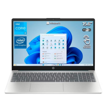 Laptop HP 15-FD0130WM 15.6" Touch Intel Core i3-N305 8GB RAM 256GB SSD Windows 11 Home Azul