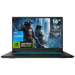 Laptop Gamer Gigabyte A16 16" Intel Core i5-13420H RTX 5050 16GB DDR5 512GB SSD 165Hz
