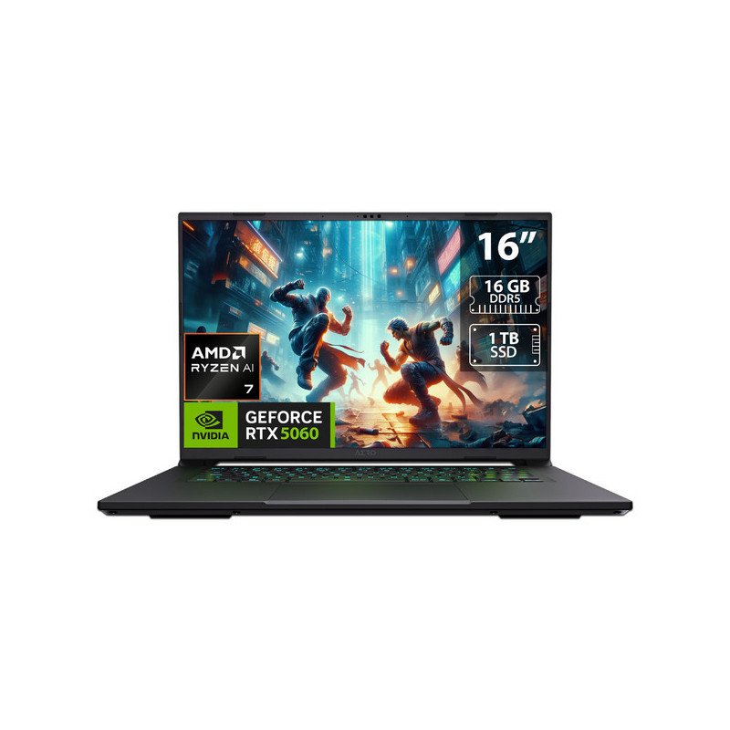 Laptop Gigabyte AERO X16 16" Ryzen AI 7 350 RTX 5060 16GB DDR5 1TB SSD 165Hz Laptop Gigabyte AERO X16 16" Ryzen AI 7 350 RTX 5060 16GB DDR5 1TB SSD 165Hz