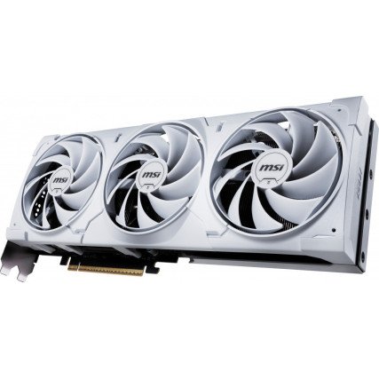 Tarjeta de Video MSI GeForce RTX 5080 Ventus 3X OC White 16GB GDDR7 PCIe 5.0 Triple Ventilador