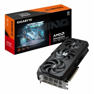 Tarjeta de Video Gigabyte Radeon RX 9070 XT Gaming OC 16GB GDDR6 PCIe HDMI DP Triple Ventilador