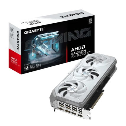 Tarjeta de Video Gigabyte RX 9070 XT Gaming OC 16GB GDDR6 PCIe 5.0 Triple Fan HDMI DP
