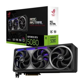 Tarjeta de Video ASUS ROG Astral RTX 5080 16GB GDDR7 192-bit PCIe 5.0 Triple Fan HDMI DP