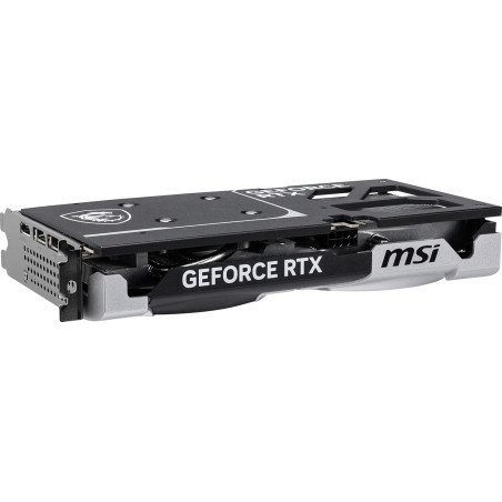 Tarjeta de Video MSI RTX 5060 Ti Ventus 2X OC White Plus 8GB GDDR7 2617MHz HDMI DP Dual Fan