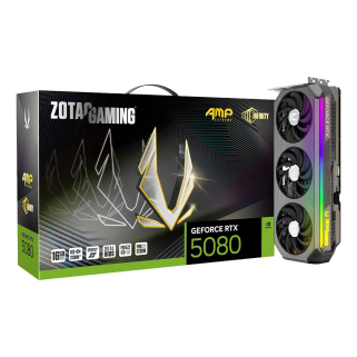 Tarjeta de Video Zotac Gaming GeForce RTX 5080 AMP Extreme Infinity 16GB GDDR7 256-bit PCIe 5.0