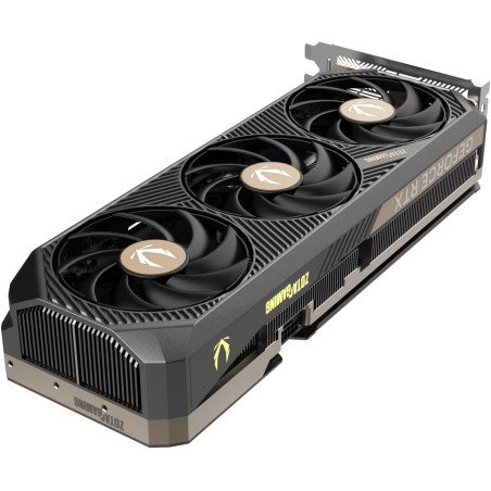 Tarjeta de Video Zotac RTX 5080 Solid Core OC 16GB GDDR7 2640 MHz PCIe 5.0 3 Ventiladores