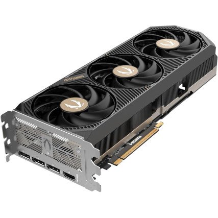 Tarjeta de Video Zotac RTX 5080 Solid Core OC 16GB GDDR7 2640 MHz PCIe 5.0 3 Ventiladores