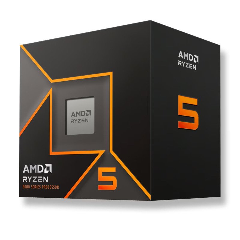 Procesador AMD Ryzen 5 9600 6 Núcleos 3.8GHz AM5 con Gráficos Integrados y Disipador