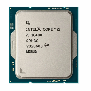 Procesador Intel Core i5-10400T 6C/12T 2.0GHz Tray S-1200 UHD 630 bajo consumo OEM, Sin ventilador