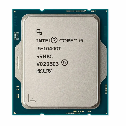 Procesador Intel Core i5-10400T 6C/12T 2.0GHz Tray S-1200 UHD 630 bajo consumo OEM, Sin ventilador