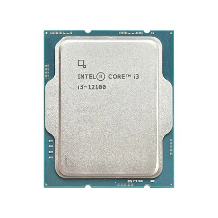 Procesador Intel Core i3-12100 Tray S-1700 4 Núcleos 4.30GHz 65W, Sin Ventilador