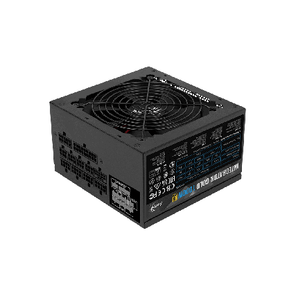 Fuente de Poder Aerocool Integrator 1000W 80 Plus Gold PCIe 5.0 ATX Alto Rendimiento