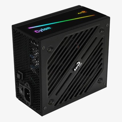 Fuente de Poder Aerocool Cylon 500W 80 Plus Bronze ARGB ATX Iluminación RGB