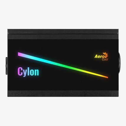 Fuente de Poder Aerocool Cylon 500W 80 Plus Bronze ARGB ATX Iluminación RGB