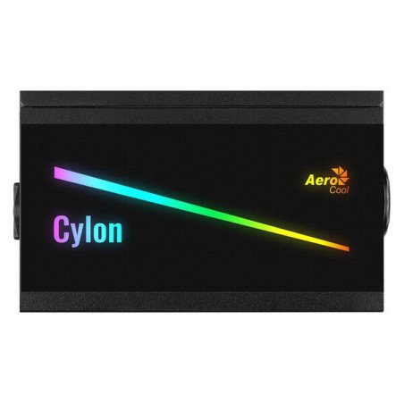 Fuente de Poder Aerocool Cylon 600W 80 Plus Bronze ARGB ATX Iluminación RGB