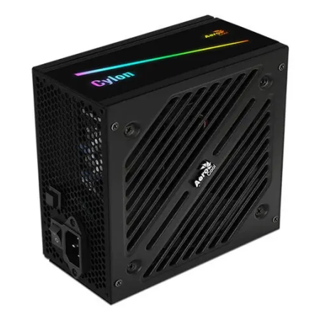 Fuente de Poder Aerocool Cylon 600W 80 Plus Bronze ARGB ATX Iluminación RGB