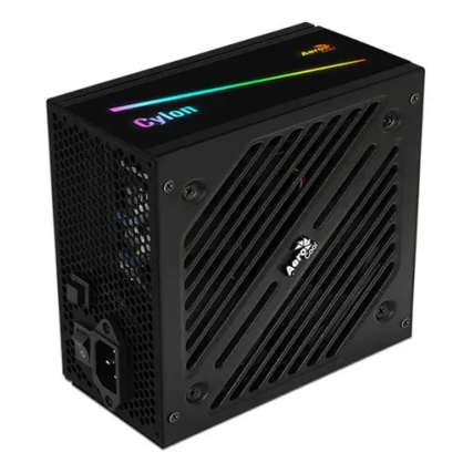 Fuente de Poder Aerocool Cylon 600W 80 Plus Bronze ARGB ATX Iluminación RGB