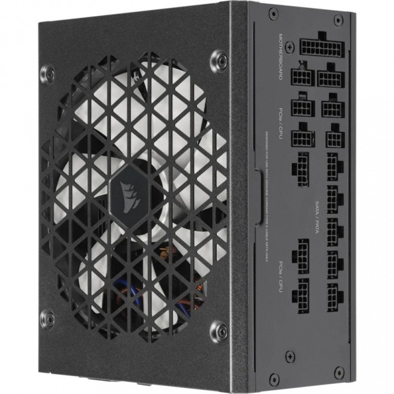 Fuente de Poder Corsair RM1000x SHIFT 1000W 80 Plus Gold Full Modular ATX 3.1 Negro (CP-9020253-NA)