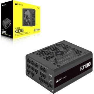 Fuente de Poder Corsair HX1000i 1000W 80 Plus Platinum Full Modular Negro (CP-9020259-NA)