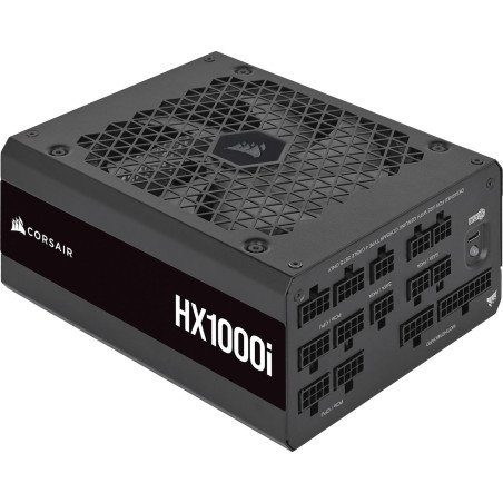 Fuente de Poder Corsair HX1000i 1000W 80 Plus Platinum Full Modular Negro (CP-9020259-NA)