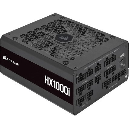 Fuente de Poder Corsair HX1000i 1000W 80 Plus Platinum Full Modular Negro (CP-9020259-NA)