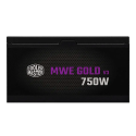 Fuente de Poder Cooler Master MWE Gold 750W V3 ATX 3.1 PCIe 5 Full Modular