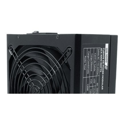 Fuente de Poder Naceb NA-0627 1000W 80 Plus Gold Modular PCIe 5.0 140mm ATX