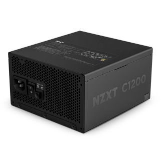 Fuente de Poder NZXT C1200 1200W 80 Plus Gold ATX 3.1 PCIe 5 Negro