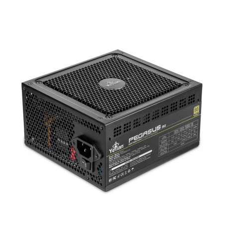 Fuente de Poder Yeyian Pegasus 850W 80 Plus Gold PCIe Gen 5 ATX Gaming Alta Eficiencia