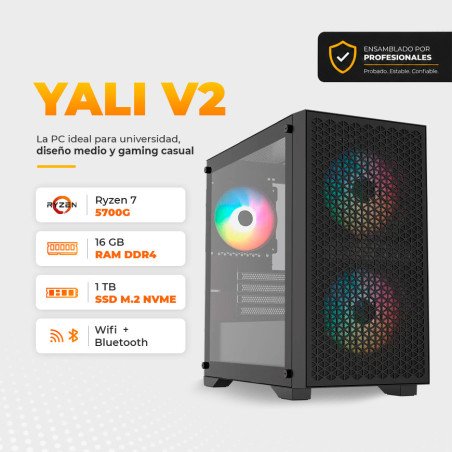 PC Gamer y Diseño Yali V2 | Gank Gaming Store ®