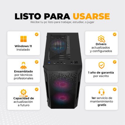 PC Gamer y Diseño Yali V2 | Gank Gaming Store ®