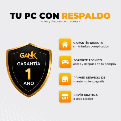 Computadora Lux | Gank Gaming Store ®