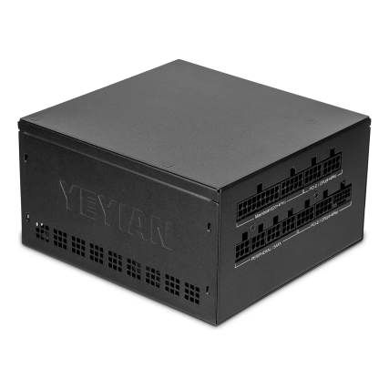 Fuente de Poder Yeyian Pegasus 1000W 80 Plus Platinum ATX Alto Rendimiento para PC Gamer