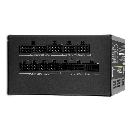 Fuente de Poder Yeyian Pegasus 1000W 80 Plus Platinum ATX Alto Rendimiento para PC Gamer