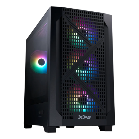 Gabinete Gamer XPG Lander 300 Mid Tower Negro ATX con Cristal Templado