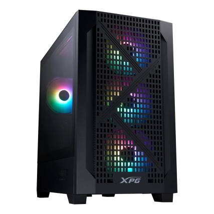 Gabinete Gamer XPG Lander 300 Mid Tower Negro ATX con Cristal Templado
