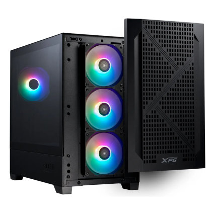 Gabinete Gamer XPG Lander 300 Mid Tower Negro ATX con Cristal Templado