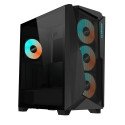 Gabinete Gigabyte Glass C301 E-ATX Negro con 4 Ventiladores ARGB y Cristal Templado