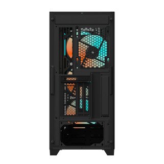 Gabinete Gigabyte Glass C301 E-ATX Negro con 4 Ventiladores ARGB y Cristal Templado