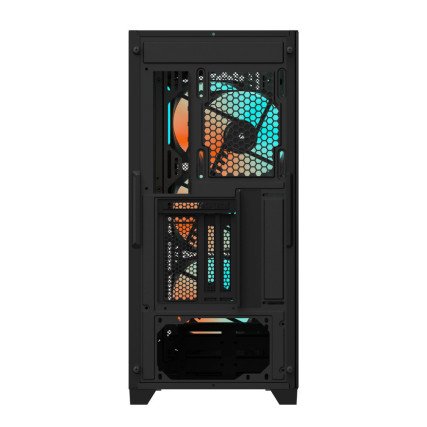 Gabinete Gigabyte Glass C301 E-ATX Negro con 4 Ventiladores ARGB y Cristal Templado