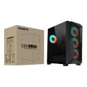 Gabinete Gigabyte Glass C301 E-ATX Negro con 4 Ventiladores ARGB y Cristal Templado