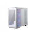 Gabinete Gamer MSI MAG PANO M100R PZ White Micro-ATX con Cristal Panorámico ARGB y USB-C
