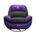 Sillón Gamer Cougar Overlord One Piece Robin Black Purple en Cuero Sintético Ergonómico